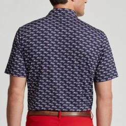 RLX Golf Shirt - Speedster Printed Airflow - Refined Navy AW23 -Golf Fashion Shop 0005 s7 1487950 alternate3