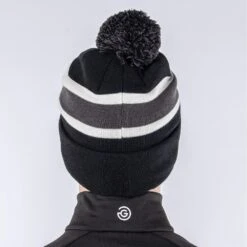 Galvin Green Golf Beanies - Leighton IFC-1 - Black AW23 -Golf Fashion Shop 0013 leighton b01000069649 s 184