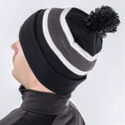 Galvin Green Golf Beanies - Leighton IFC-1 - Black AW23 -Golf Fashion Shop 0014 leighton b01000069649 s 182