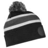 Galvin Green Golf Beanies - Leighton IFC-1 - Black AW23 -Golf Fashion Shop 0016 leighton b01000069649 front