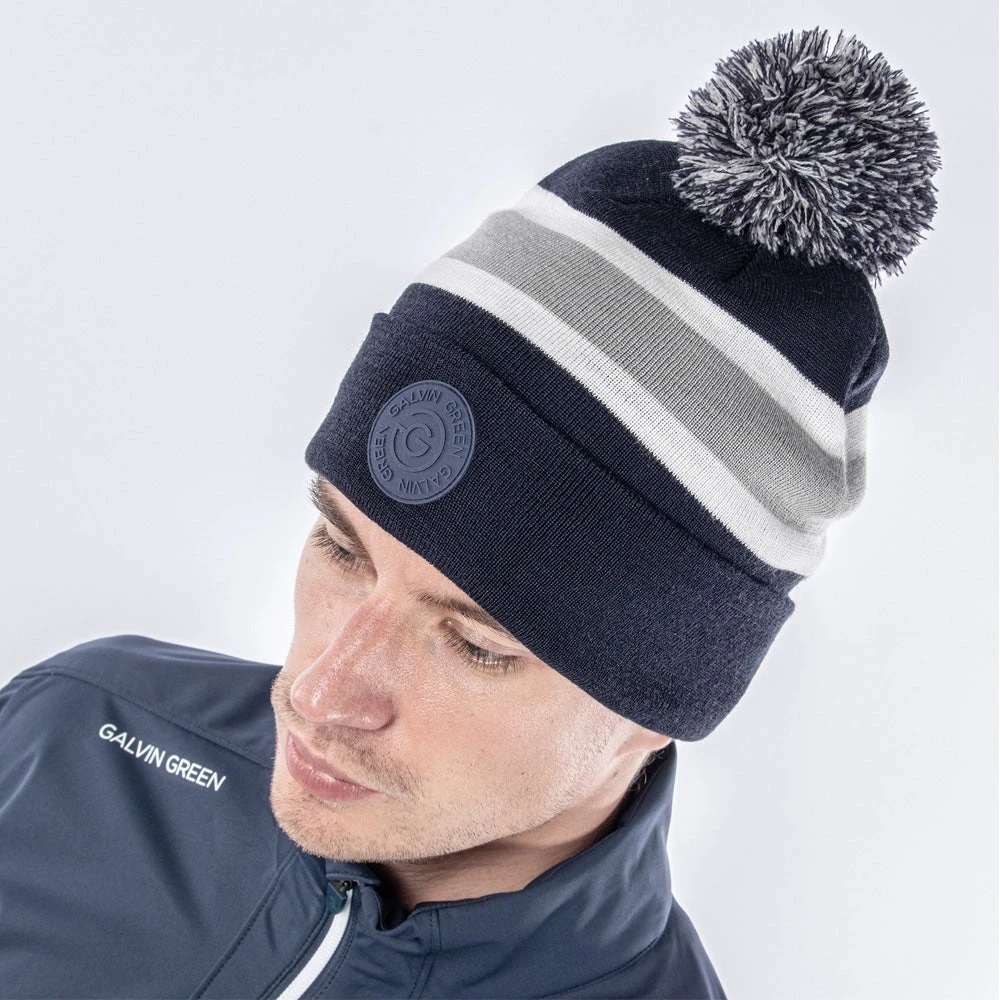 Galvin Green Golf Beanie - Leighton IFC-1 - Navy AW23 4 Galvin Green Golf Beanie - Leighton IFC-1 - Navy AW23 - Image 2