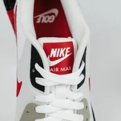 Nike Golf Shoes - Air Max 90 G - White - University Red 2023 21 Nike Golf Shoes - Air Max 90 G - White - University Red 2023 -Golf Fashion Shop 0024 air max 90 10