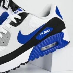 Nike Golf Shoes - Air Max 90 G - White - Game Royal 2023 -Golf Fashion Shop 0032 air max 90 2