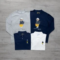 Ralph Lauren POLO Golf Jumper - Bear Logo Crew - Andover Htr SS23 -Golf Fashion Shop 0034 ralph bear 1 1
