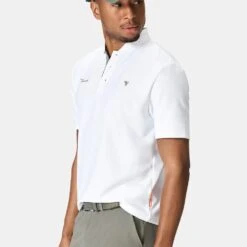 Macade Golf Shirt - Heath Blade Polo - White SS23 -Golf Fashion Shop 0049 macade golf shirt heath blade polo white ss23 sh20230002 37