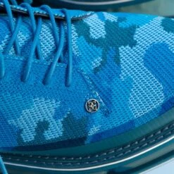 G/FORE Golf Shoes - Camo Knit Tuxedo Gallivanter - Racer Blue SP23 -Golf Fashion Shop 0050 gfore gallivanter racer 5