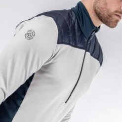 Galvin Green Golf Pullover - Durante Insula - Cool Grey AW23 -Golf Fashion Shop 0054 durante c0100079094 s 145