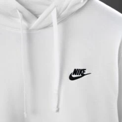 Nike Golf Hoodie - NSW Club Fleece Pullover - White FA23 21 Nike Golf Hoodie - NSW Club Fleece Pullover - White FA23 -Golf Fashion Shop 0061 nike hoodie 5
