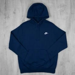 Nike Golf Hoodie - NSW Club Fleece Pullover - Midnight FA23 -Golf Fashion Shop 0063 nike hoodie 3