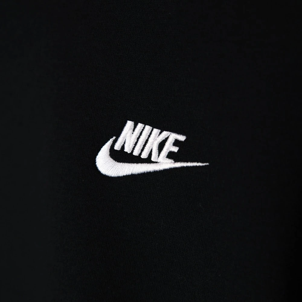 Nike Golf Jumper - NSW Club Fleece Crew Neck - Black FA23 12 Nike Golf Jumper - NSW Club Fleece Crew Neck - Black FA23 - Image 10