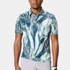 Macade Golf Shirt - Calathea Floral Polo - Teal SS23 16 Macade Golf Shirt - Calathea Floral Polo - Teal SS23 -Golf Fashion Shop 0073 macade golf shirt calathea floral polo teal ss23 sh20230014 117