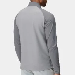 Macade Golf Pullover - Tech Quarter Zip - Grey SS23 -Golf Fashion Shop 0084 macade golf pullover tech quarter zip grey ss23 sw20211056 54