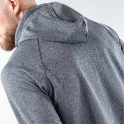 Galvin Green Golf Pullover - Desmond Hoodie - Navy Mel. AW23 -Golf Fashion Shop 0087 desmond c01000289111 s 100