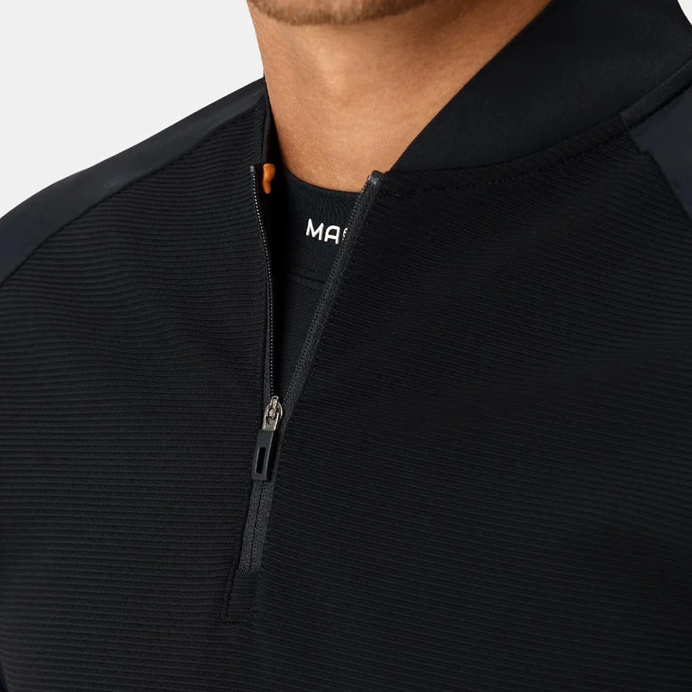 Macade Golf Pullover - Tech Quarter Zip - Black SS23 10 Macade Golf Pullover - Tech Quarter Zip - Black SS23 - Image 8
