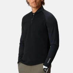 Macade Golf Pullover - Tech Quarter Zip - Black SS23 17 Macade Golf Pullover - Tech Quarter Zip - Black SS23 -Golf Fashion Shop 0091 macade golf pullover tech quarter zip black ss23 sw20211055 28