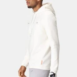 Macade Golf Pullover - Range Tour Hoodie - White SS23 -Golf Fashion Shop 0097 macade golf pullover range tour hoodie white ss23 sw20232287 45