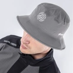Galvin Green Golf Hat - Astro Waterproof Bucket - Sharkskin AW23 7 Galvin Green Golf Hat - Astro Waterproof Bucket - Sharkskin AW23 -Golf Fashion Shop 0120 astro a01000289407 s 44