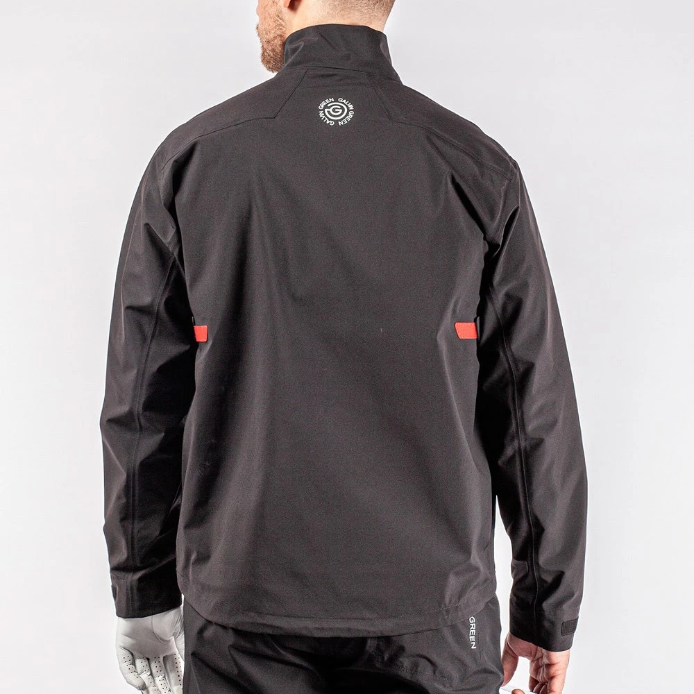 Galvin Green Golf Waterproof Golf Jacket - Ashford HZ - Black AW23 8 Galvin Green Golf Waterproof Golf Jacket - Ashford HZ - Black AW23 - Image 6