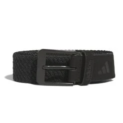 Adidas Golf Belt - Braided Stretch Woven - Black AW23