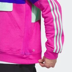 Adidas Golf Jumper - Adicross Anorak QZ - Lucid Blue SS23 -Golf Fashion Shop adidas golf jumper adicross anorak qz lucid blue ss23 hs5621 b