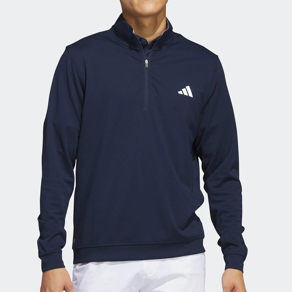 Adidas Golf Jumper - Elevated QZ - Collegiate Navy AW23 7 Adidas Golf Jumper - Elevated QZ - Collegiate Navy AW23 - Image 5