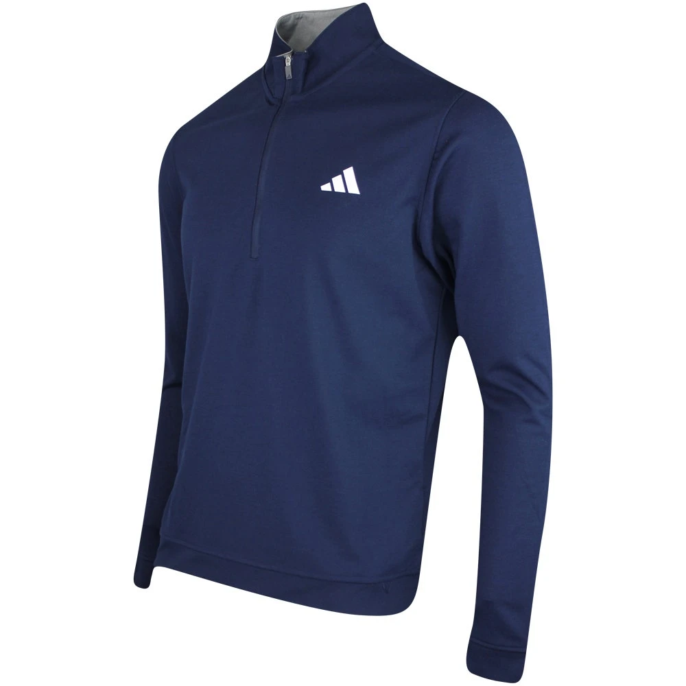Adidas Golf Jumper - Elevated QZ - Collegiate Navy AW23 4 Adidas Golf Jumper - Elevated QZ - Collegiate Navy AW23 - Image 2