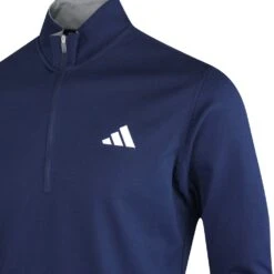 Adidas Golf Jumper - Elevated QZ - Collegiate Navy AW23 14 Adidas Golf Jumper - Elevated QZ - Collegiate Navy AW23 -Golf Fashion Shop adidas golf jumper elevated qz collegiate navy ss23 ib6114 o