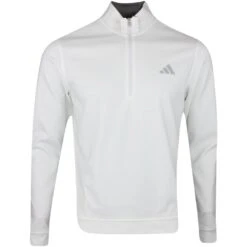 Adidas Golf Jumper - Elevated QZ - White AW23
