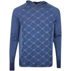 Adidas Golf Pullover - Primeknit TOUR Hoodie - Collegiate Navy AW23
