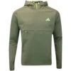 Adidas Golf Pullover - Texture Anorak - Olive Strata AW23 -Golf Fashion Shop adidas golf pullover texture anorak olive strata aw23 ib1989 31