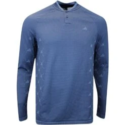 Adidas Golf Shirt - Primeknit TOUR LS Polo - Collegiate Navy AW23
