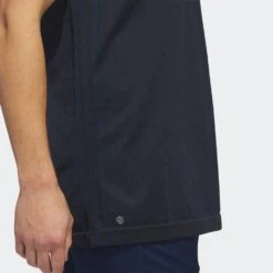 Adidas Golf Shirt - Primeknit Tour Polo - Collegiate Navy SS23 -Golf Fashion Shop adidas golf shirt primeknit tour polo collegiate navy ss23 ia6400 b