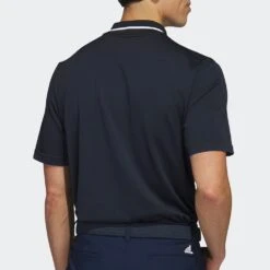 Adidas Golf Shirt - Primeknit Tour Polo - Collegiate Navy SS23 -Golf Fashion Shop adidas golf shirt primeknit tour polo collegiate navy ss23 ia6400 c