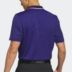 Adidas Golf Shirt - Primeknit Tour Polo - Lucid Blue SS23 -Golf Fashion Shop adidas golf shirt primeknit tour polo lucid blue ss23 hs7589 c