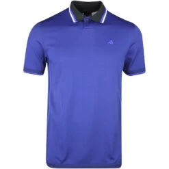 Adidas Golf Shirt - Primeknit Tour Polo - Lucid Blue SS23