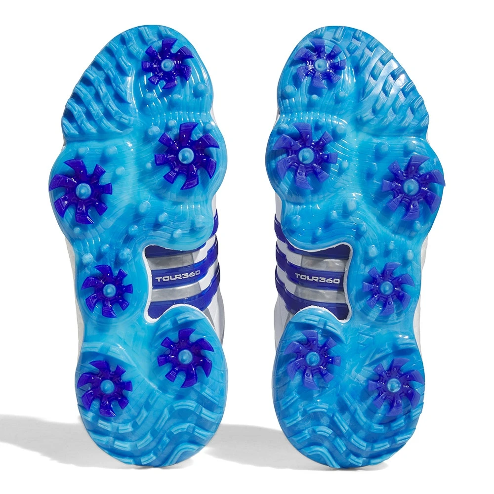 Adidas Golf Shoes - Tour360 '22 - White - Lucid Blue 2023 8 Adidas Golf Shoes - Tour360 '22 - White - Lucid Blue 2023 - Image 6