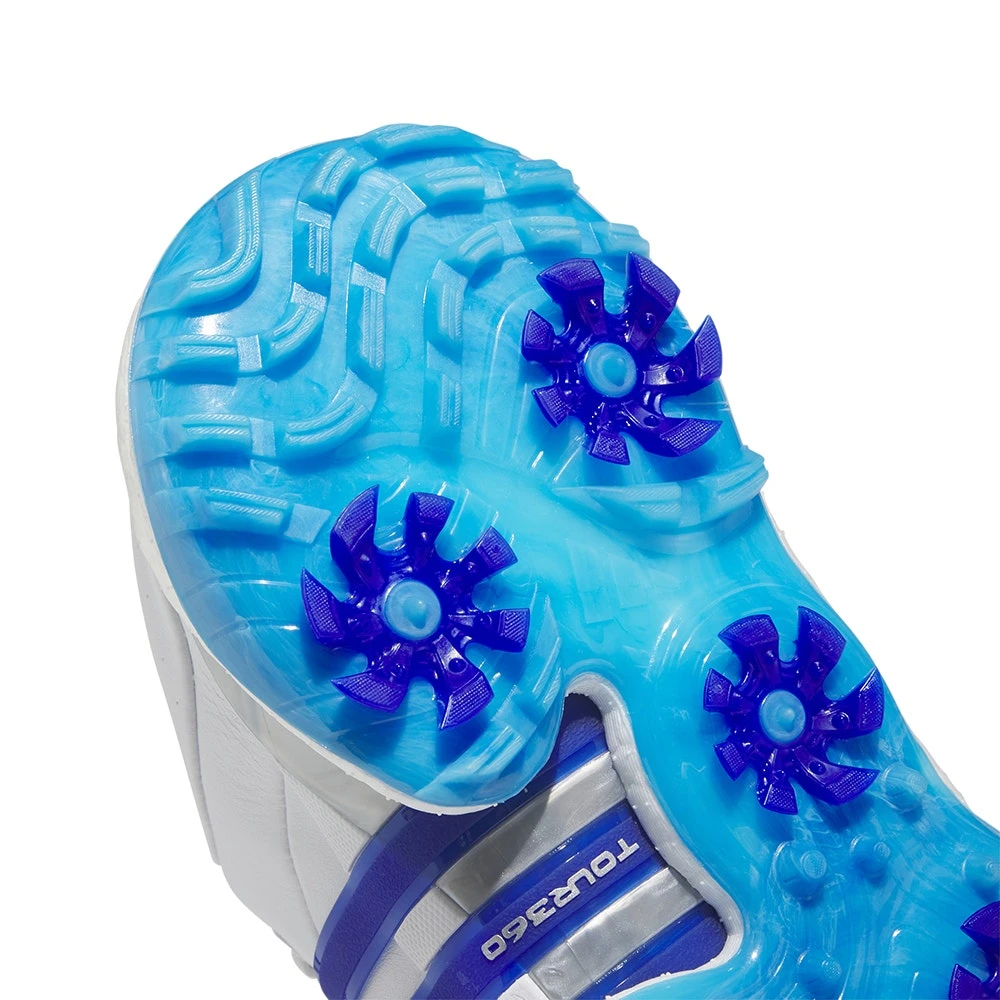 Adidas Golf Shoes - Tour360 '22 - White - Lucid Blue 2023 10 Adidas Golf Shoes - Tour360 '22 - White - Lucid Blue 2023 - Image 8