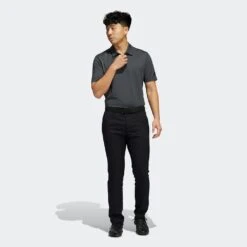 Adidas Golf Trousers - Primegreen Tapered Pant - Black AW23 -Golf Fashion Shop adidas golf trousers primegreen tapered 04d