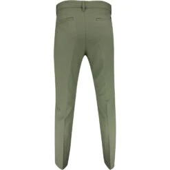 Adidas Golf Trousers - Primegreen Tapered Pant - Olive Strata AW23 -Golf Fashion Shop adidas golf trousers primegreen tapered pant olive strata ss23 hr9048 9