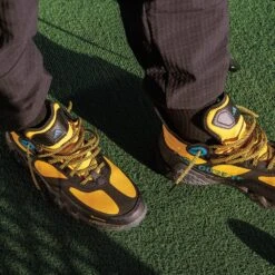 Adidas Golf Shoes - Adicross Gore-Tex - Preloved Yellow AW23 -Golf Fashion Shop adidas adicross gore tex 0004 layer 2