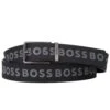 BOSS Golf Belt - Tintin Logo Sz35 - Black SP23