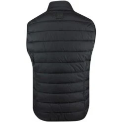 BOSS Golf Gilet - V_Thor Vest - Black - White WI23 -Golf Fashion Shop boss golf gilet v thor fa22 03r