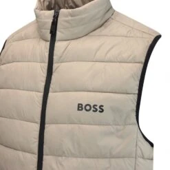 BOSS Golf Gilet - V_Thor Vest - Brindle WI23 -Golf Fashion Shop boss golf gilet v thor vest brindle wi23 04