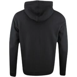 BOSS Golf Hoodie - Saggy FZ - Black SP23 -Golf Fashion Shop boss golf hoodie saggy fz black sp23 50483240 001 p