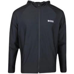 BOSS Golf Hoodie - Sicon MB 1 FZ - Black SP23