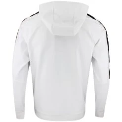 BOSS Golf Hoodie - Sicon MB 1 FZ - Training White SP23 -Golf Fashion Shop boss golf hoodie sicon mb 1 fz training white sp23 50490646 100 q