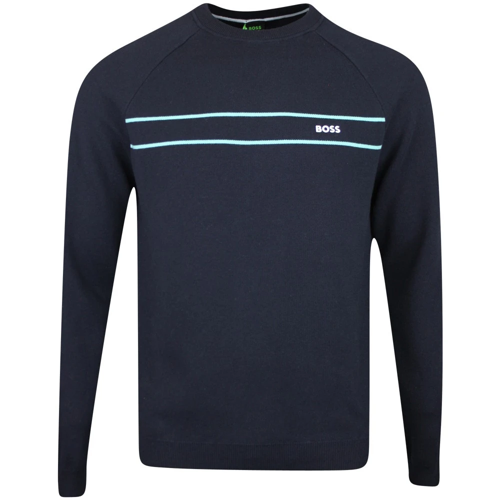 BOSS Golf Jumper - Righam Crew - Dark Navy SP23 3 BOSS Golf Jumper - Righam Crew - Dark Navy SP23