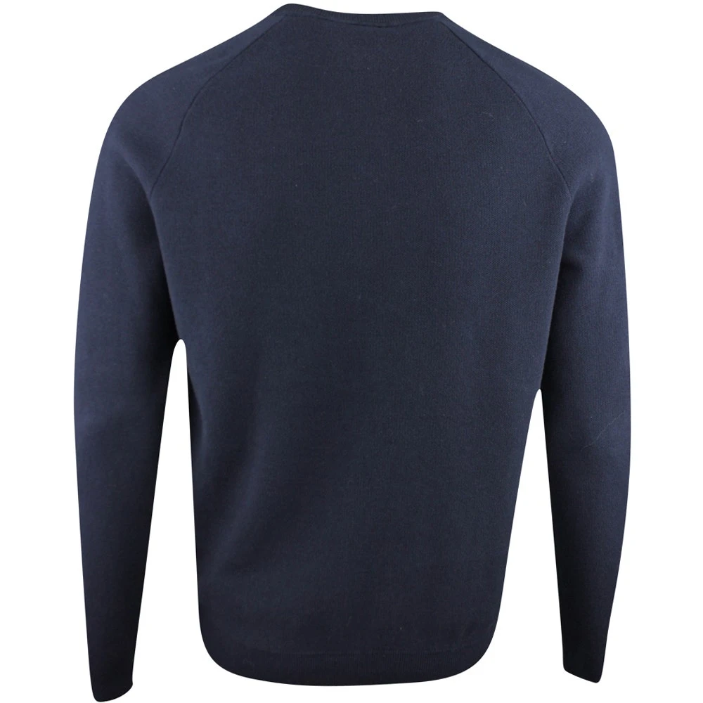BOSS Golf Jumper - Righam Crew - Dark Navy SP23 6 BOSS Golf Jumper - Righam Crew - Dark Navy SP23 - Image 4