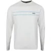 BOSS Golf Jumper - Righam Crew - Training White SP23 -Golf Fashion Shop boss golf jumper righam crew training white sp23 50492604 100 m