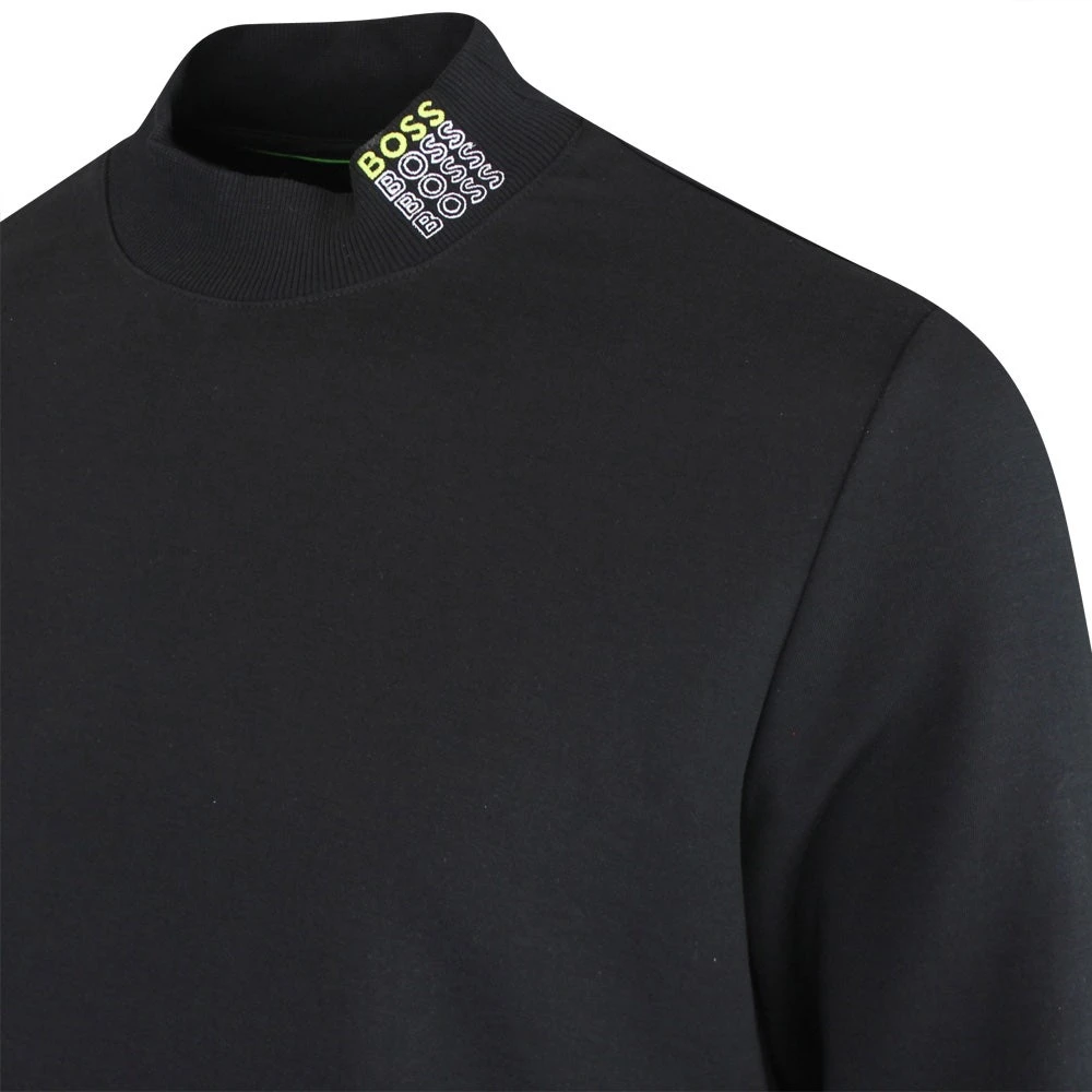 BOSS Golf Jumper - Salbock 1 Crew - Black SP23 6 BOSS Golf Jumper - Salbock 1 Crew - Black SP23 - Image 4